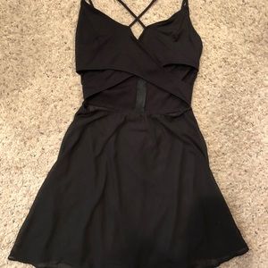 Medium cross front strappy Charlotte Russe dress